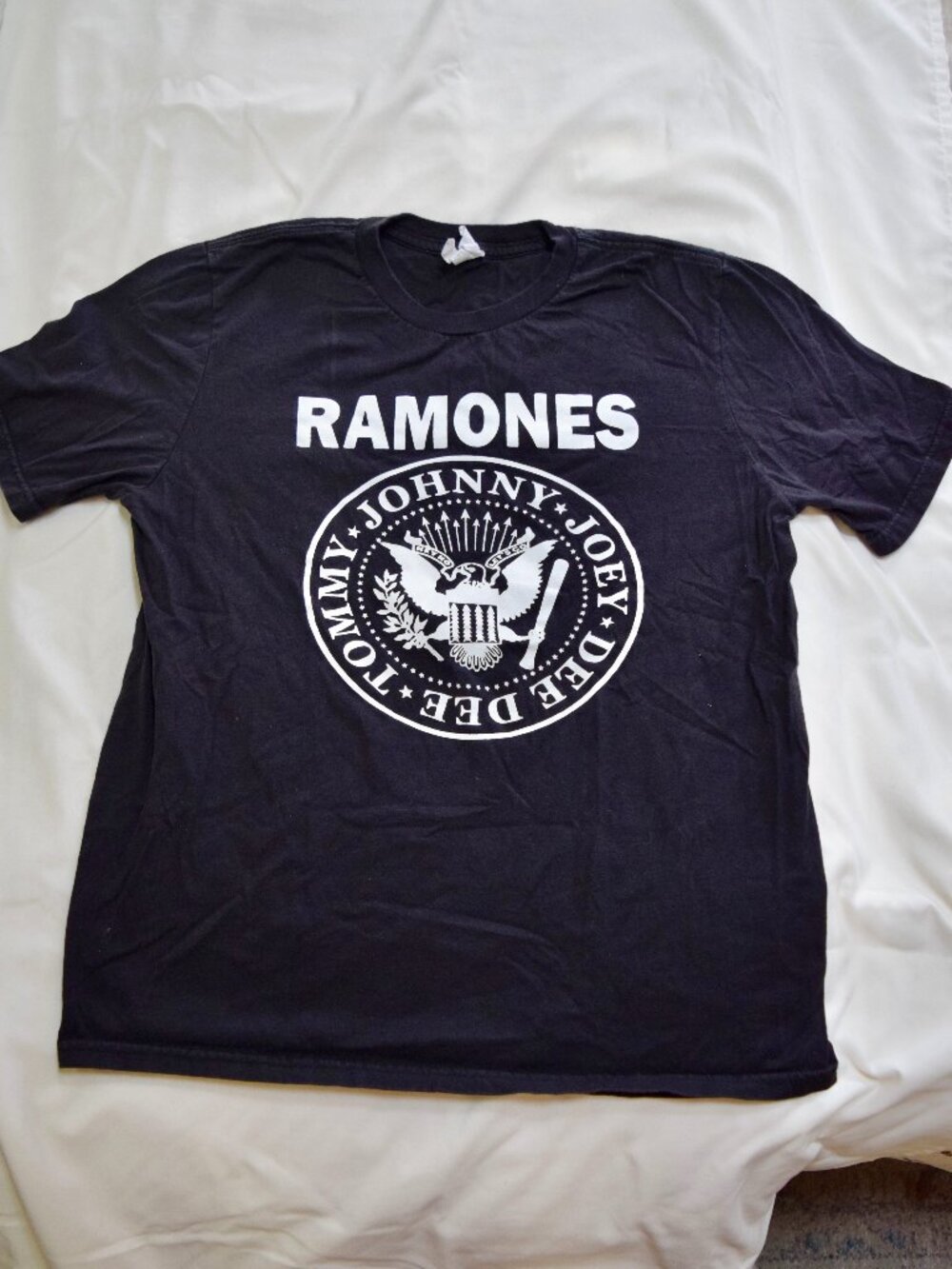 Black Ramones Band Tee